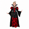 Kostuum meisjes vampier maat 120-130cm