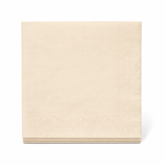 servetten-3-laags-creme-33x33cm-20-stuks