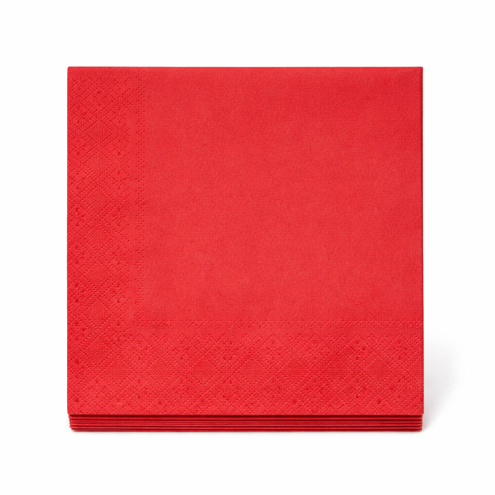servetten-3-laags-rood-33x33cm-20-stuks