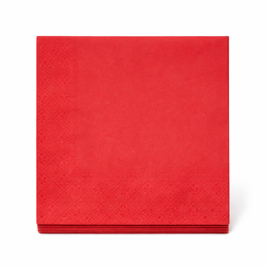servetten-3-laags-rood-33x33cm-20-stuks