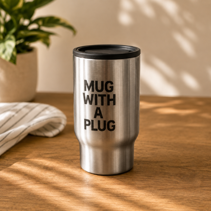 Drinkfles autobeker met USB kabel  herbruikbaar