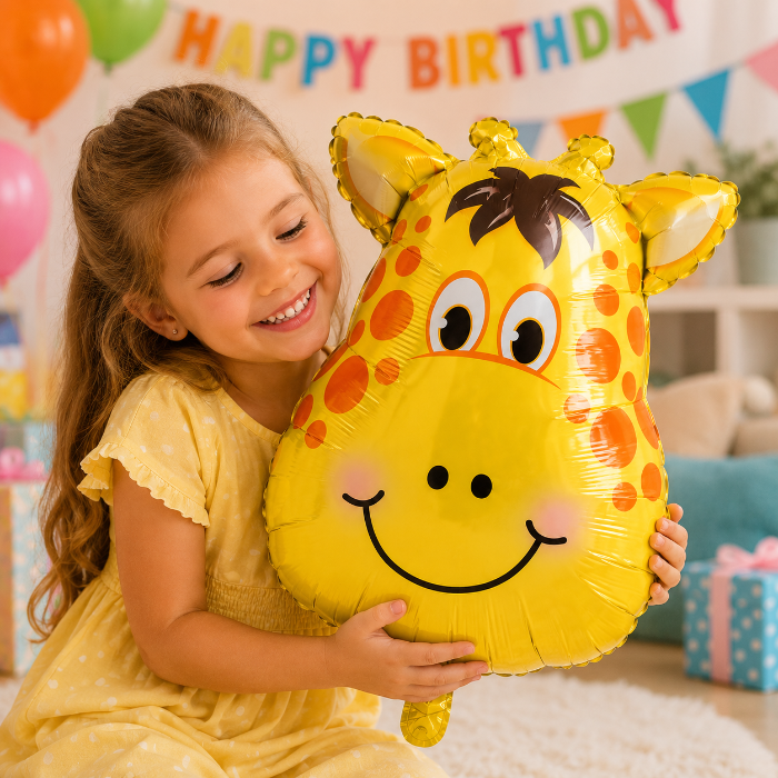 folieballon-dier-giraf-bruin-45x62cm