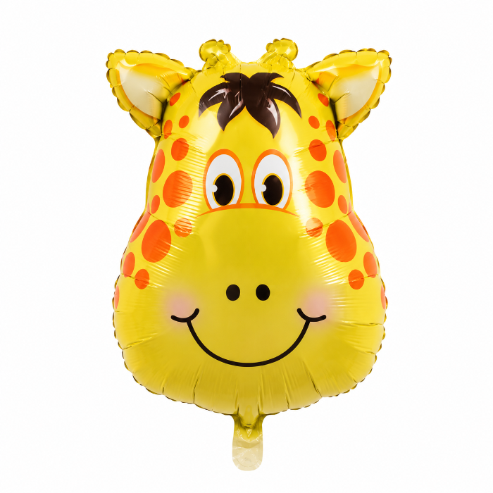 folieballon-dier-giraf-bruin-45x62cm