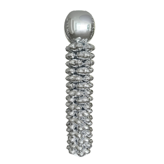 Folieballonnen_pilaar_zilver_160cm
