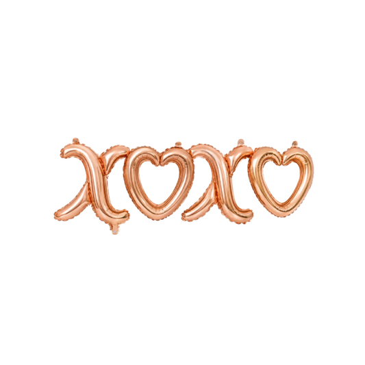 folieballon-xoxo-rosegoud