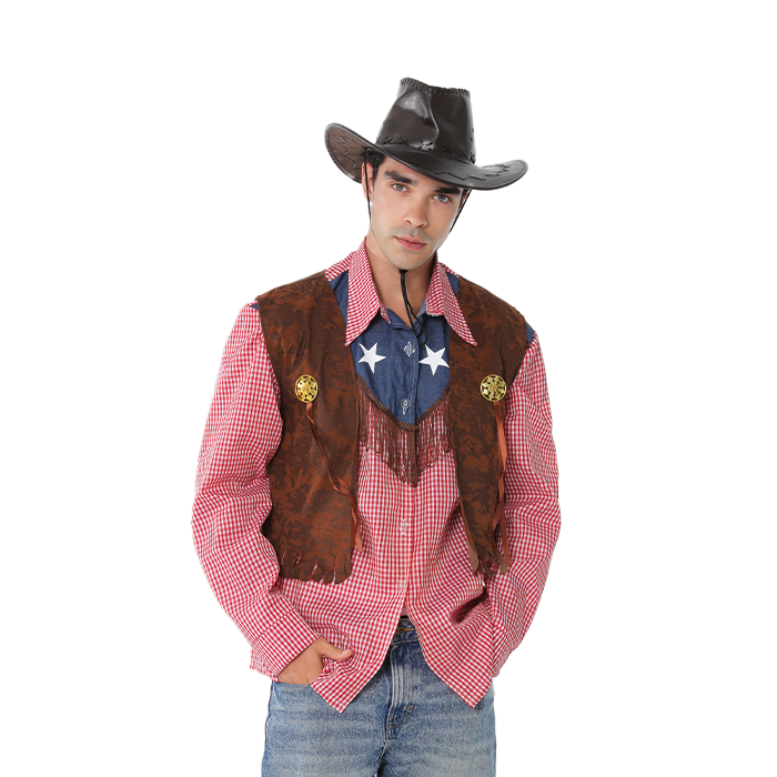 Kostuum cowboy one size