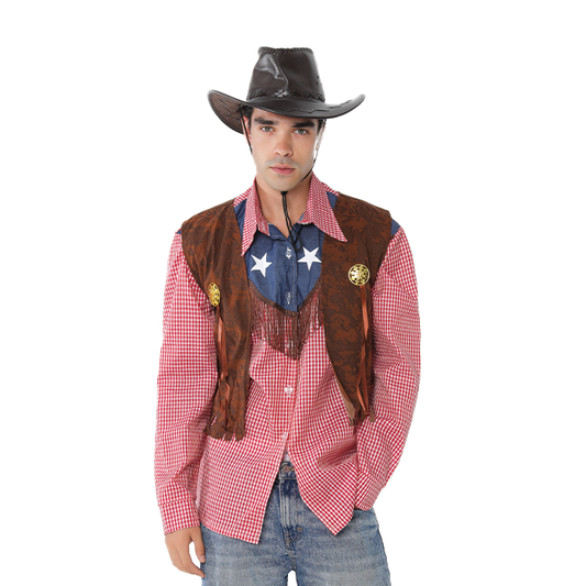 Kostuum cowboy one size