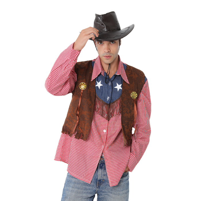 Kostuum cowboy one size