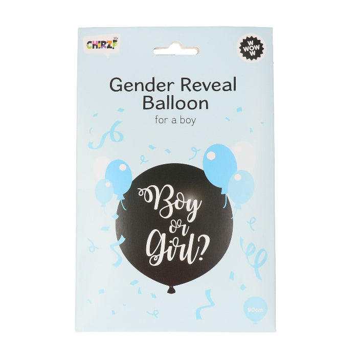 Ballon-gender-reveal-jongen-90cm