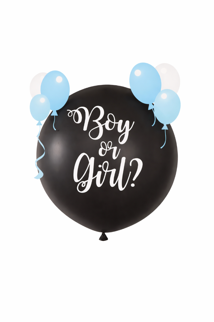 ballon-gender-reveal-jongen-90-cm