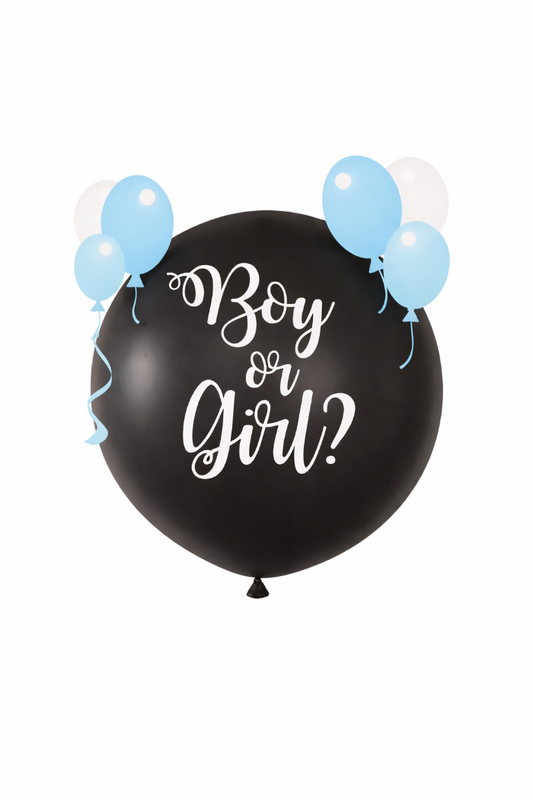 ballon-gender-reveal-jongen-90-cm