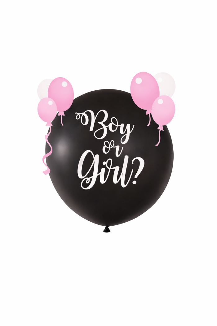 ballon-gender-reveal-meisje-90-cm