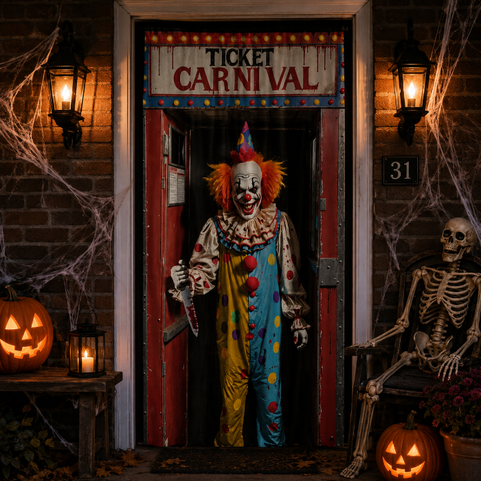 Clown Deurgordijn
