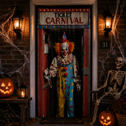 Clown Deurgordijn