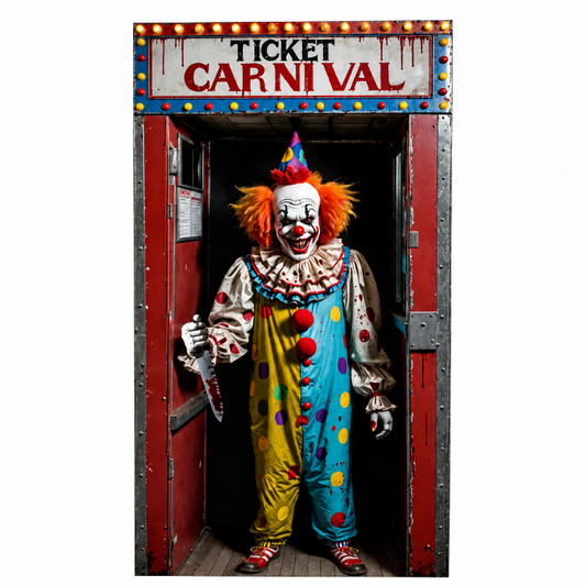 Clown Deurgordijn