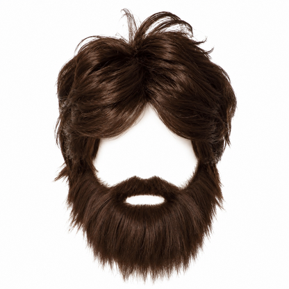 Pruik dude met baard