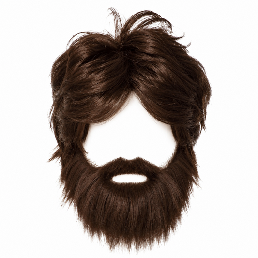 Pruik dude met baard