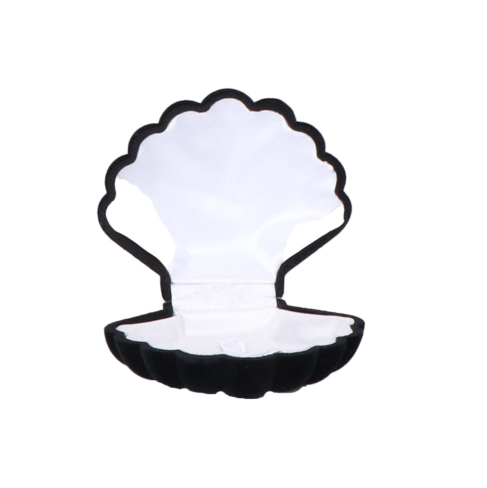 Sieradendoosje Schelp Zwart