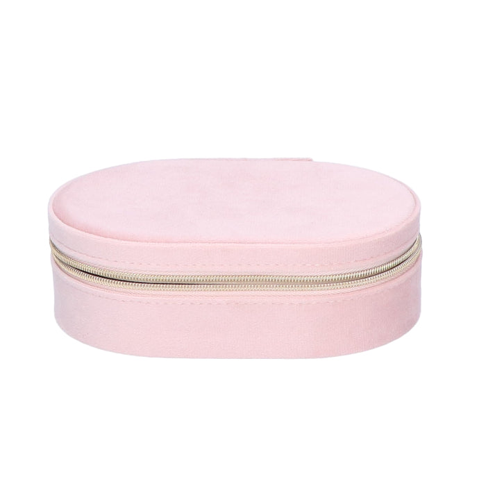 Sieradendoosje Ovaal Lichtroze