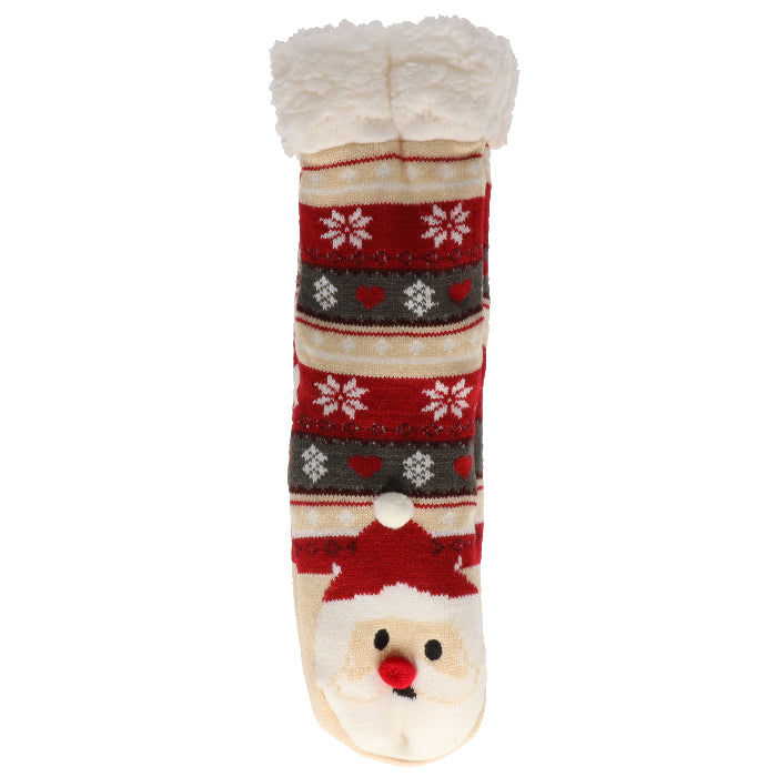sherpa-sokken-kerstman-rood-maat-36-43