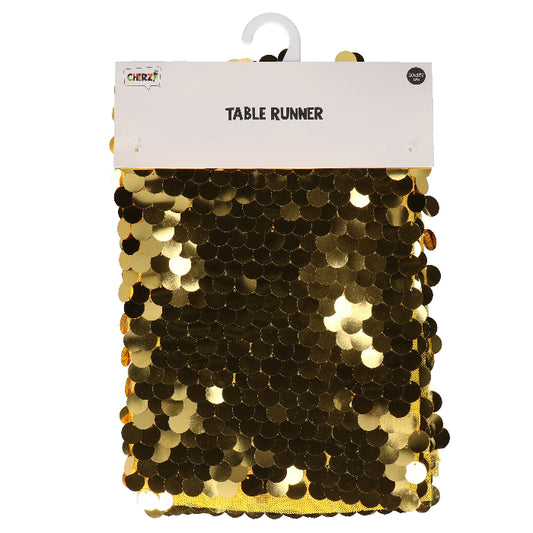 Tafelloper goud 30 x 182 cm