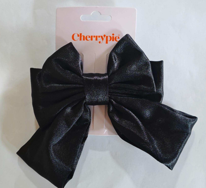 haarclip-strik-zwart