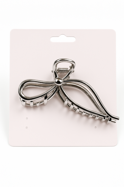 haarclip-strik-zilver