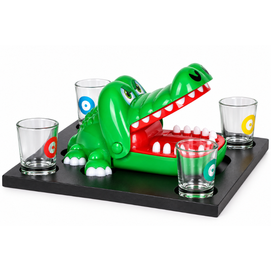 spel-bijtende-kroko-drankspel-met-shotglaasjes