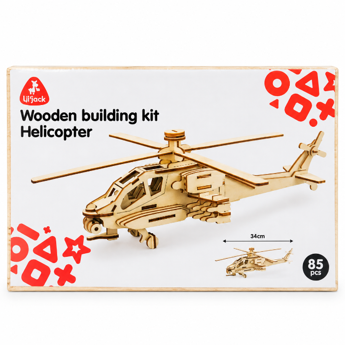 Houten-puzzel-Helicopter
