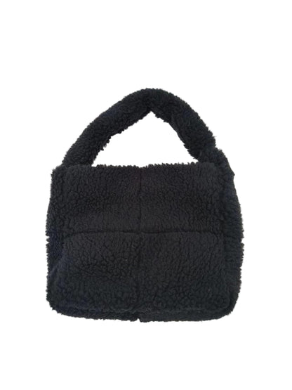 Handtas Teddy Blokken Zwart