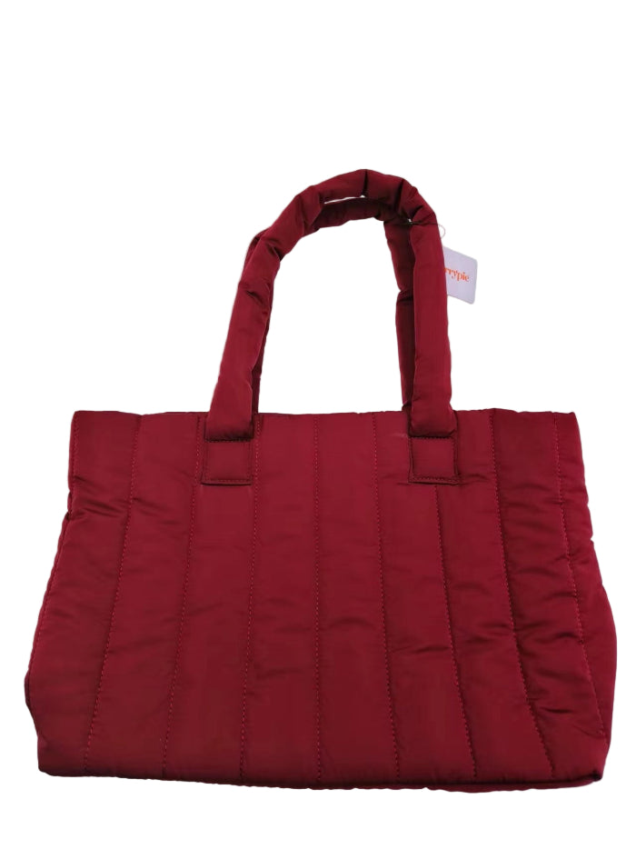 Handtas Blokken Burgundy