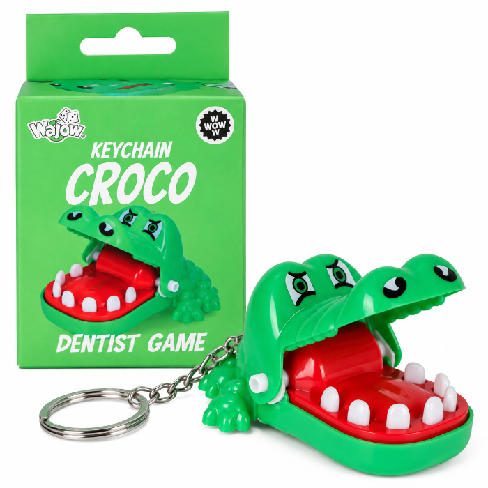 sleutelhanger-bijtende-kroko-groen