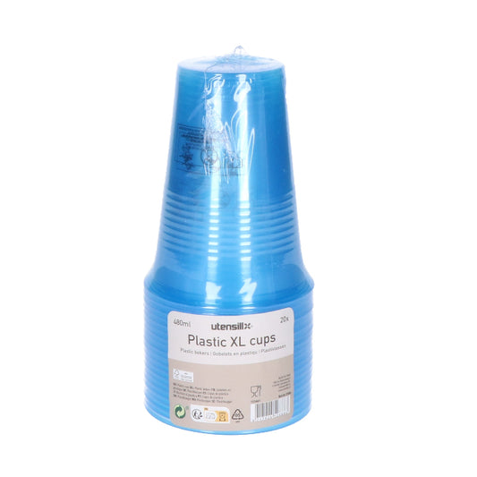 plastic-beker-xl-blauw-480ml-20-stuks