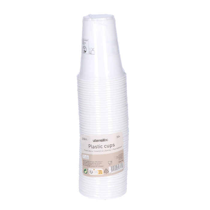 plastic-beker-wit-200ml-50-stuks