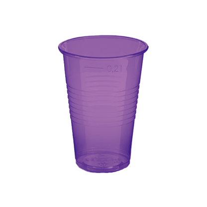 plastic-beker-paars-200ml-50-stuks