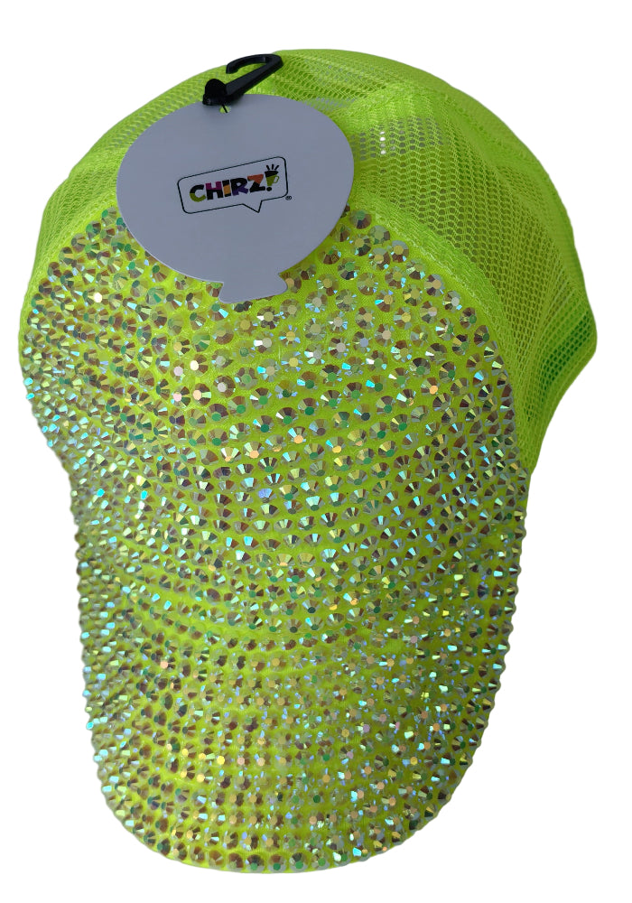 Pet-diamanten-neon-geel