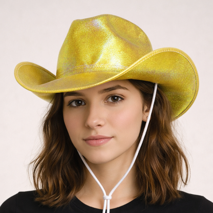 cowboyhoed-holografisch-goud