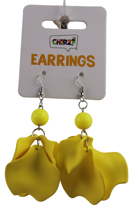 Oorbellen-neon-geel