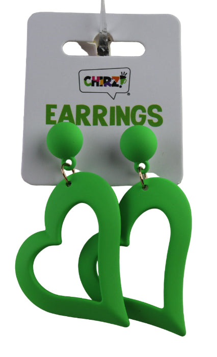 oorbellen-hart-neon-groen