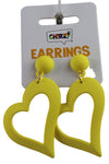 Oorbellen-hart-neon-geel