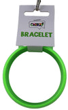 Armband-dik-neon-groen