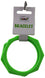 Armbanden-hoekig-neon-groen-set 2 stuks