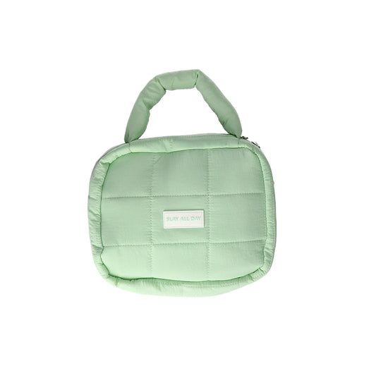 make-up-tas-medium-mint-groen