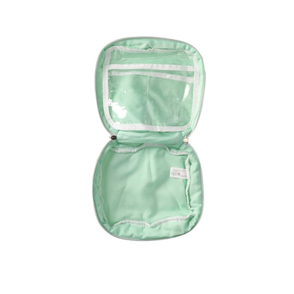 make-up-tas-medium-mint-groen
