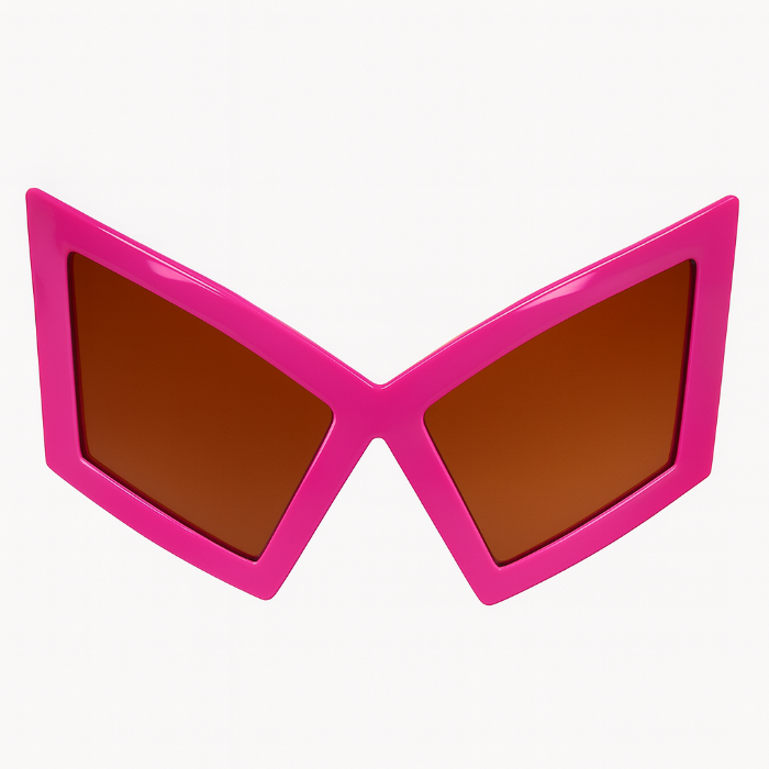 partybril-vlinder-neon-roze