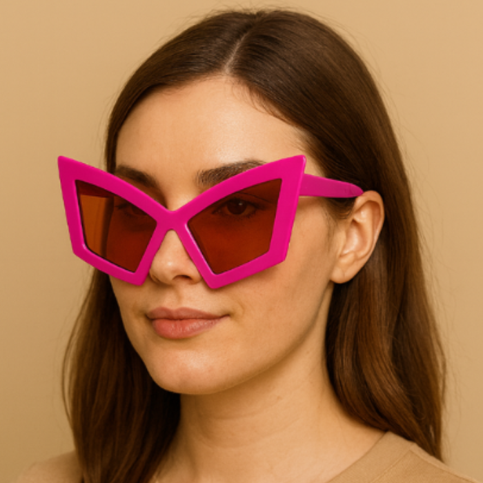 partybril-vlinder-neon-roze