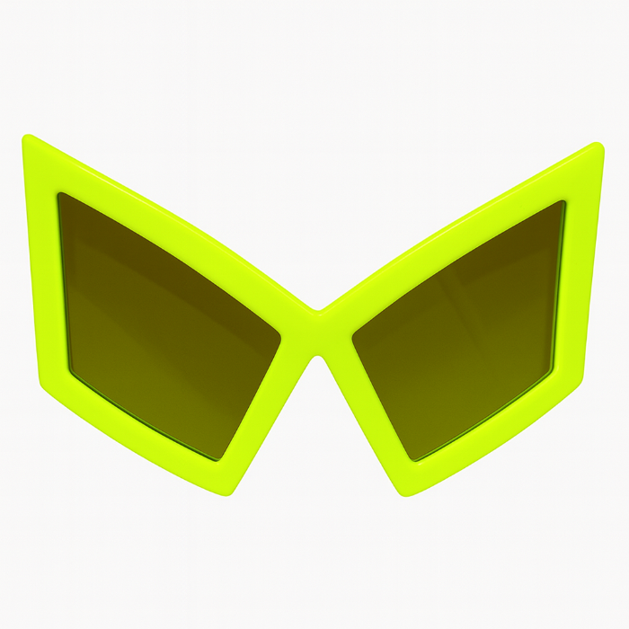 partybril-vlinder-neon-geel