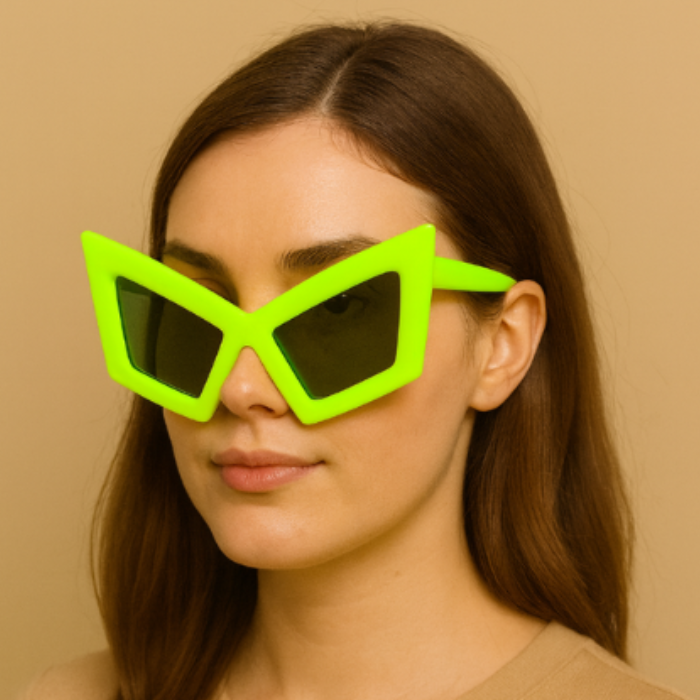 partybril-vlinder-neon-geel