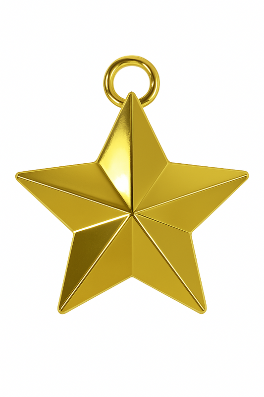 ballongewicht-ster-goud