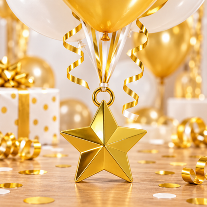 ballongewicht-ster-goud